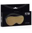 FETISH SUBMISSIVE ORIGEN - VEGAN LEATHER MASK WITH NEOPRENE LINING FETISH SUBMISSIVE ORIGEN - VEGAN LEATHER MASK WITH NEOPRENE LINING