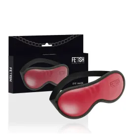 FETISH SUBMISSIVE DARK ROOM - MASCHERA VEGANA IN PELLE CON FODERA IN NEOPRENE