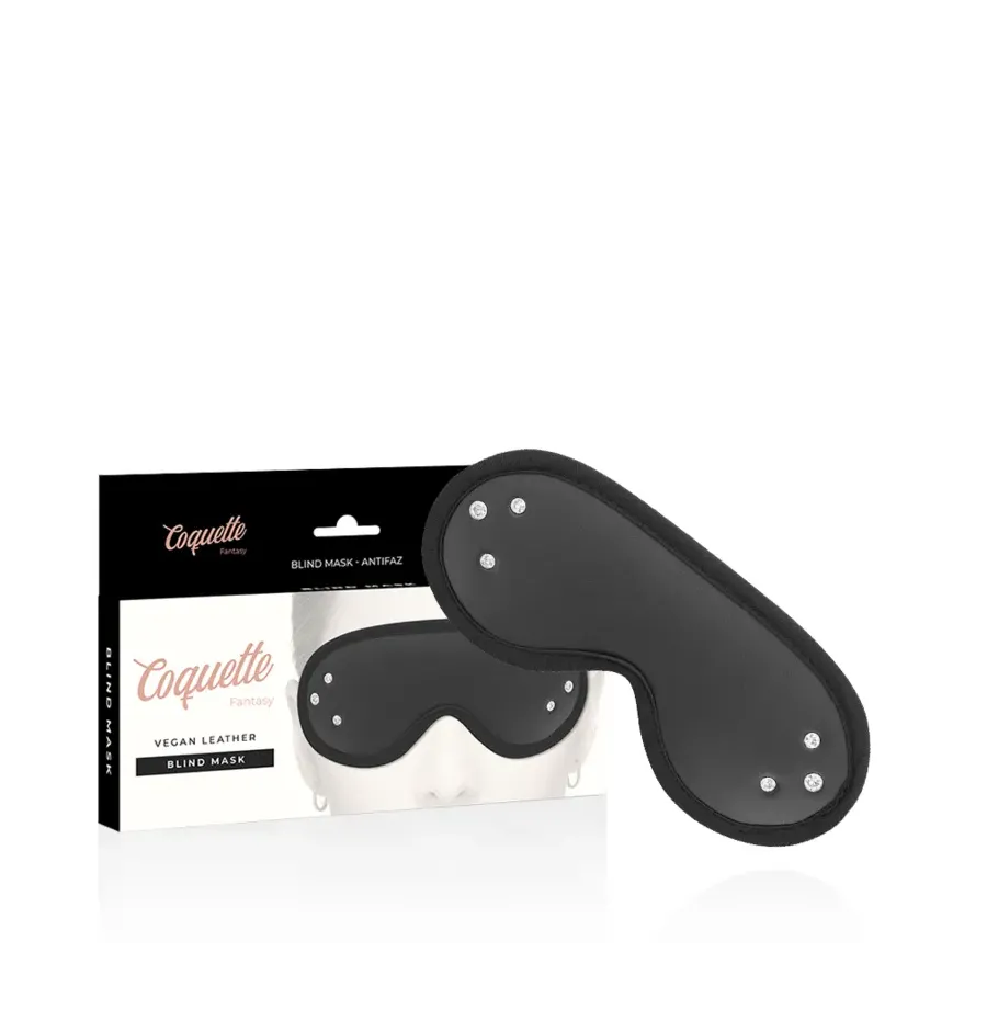 COQUETTE CHIC DESIRE - FANTASY ANTIFAZ CUERO VEGANO CON FORRO DE NEOPRENO