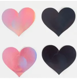 SECRET PLAY - WOW BOOBS HEART NIPPLE COVERS
