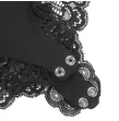 SUBBLIME - ORSACCHIOTTO CON DETTAGLI IN PIZZO FLOREALE NERO S-M SUBBLIME - ORSACCHIOTTO CON DETTAGLI IN PIZZO FLOREALE NERO S-M