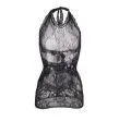 SUBBLIME - 952075 ROBE COURTE EN RÉSILLE AVEC DÉTAIL DOS ET COEUR NOIR TAILLE UNIQUE SUBBLIME - 952075 ROBE COURTE EN RÉSILLE AVEC DÉTAIL DOS ET COEUR NOIR TAILLE UNIQUE