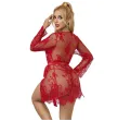 SUBBLIME - 953775 CAMICIA DA NOTTE IN PIZZO PERIZOMA ROSSO S-M SUBBLIME - 953775 CAMICIA DA NOTTE IN PIZZO PERIZOMA ROSSO S-M