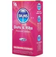 SKINS - DOTS and RIBS PREMIUM CONDOMS PACK 16 SKINS - DOTS and RIBS PREMIUM CONDOMS PACK 16