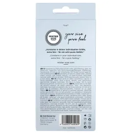 MISTER SIZE - KONDOMGRÖSSE M 53 MM (10 EINHEITEN)