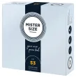 MISTER SIZE - PRÉSERVATIF TAILLE M 53 MM (36 UNITÉS) MISTER SIZE - PRÉSERVATIF TAILLE M 53 MM (36 UNITÉS)