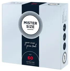 MISTER SIZE - KONDOMGRÖSSE XL 60 MM (36 EINHEITEN)