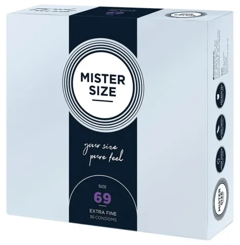 MISTER SIZE - KONDOME GRÖSSE XXXL 69 MM (36 EINHEITEN)