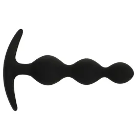BLACKandSILVER - CHAÎNE À BILLES ANAL RUPERT 10 CM