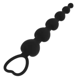 BLACKandSILVER - CHAÎNE DE COEURS ANAL MILA 18 CM