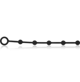 BLACKandSILVER - CHAPELET ANAL KORG SILICONE INITIATION 21 CM
