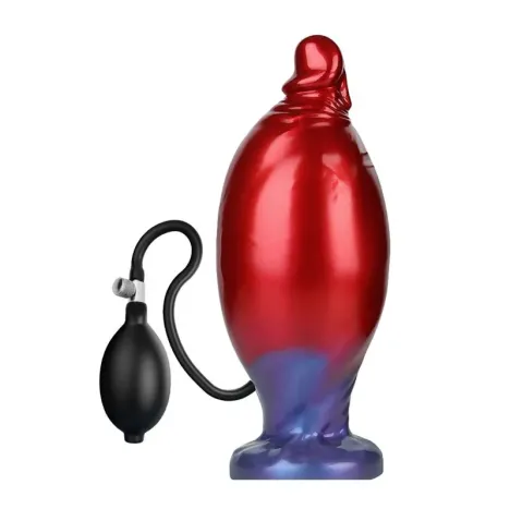 POWER MONSTERS - SHADOW BEHEMOTH GONFLABLE BICOLOR EN SILICONE FANTASY 22 CM Ø 5 CM