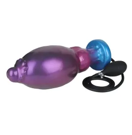 POWER MONSTERS - RIFT TITAN BICOLOR INFLATABLE FANTASY SILICONE DILDO 24 CM Ø 5 CM