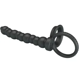 PRETTY LOVE - DILLION DOUBLE PENETRATION COCK RING BLACK