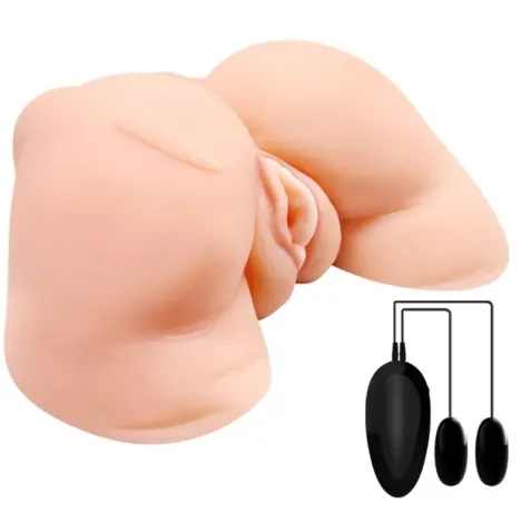 CRAZY BULL - VAGINA E ANO CON RETE REALISTICA CON VIBRAZIONE