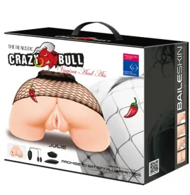 CRAZY BULL - VAGINA UND ANUS MIT REALISTISCHEM NETZ MIT VIBRATION