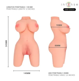 INTENSE DEEP TOUCH - JESSE TORSO DOPPELTER VAGINA- and ANUSAMMENBAUER