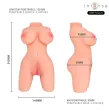 INTENSE DEEP TOUCH - JESSE TORSO DOPPELTER VAGINA- and ANUSAMMENBAUER