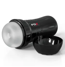 PDX EXTREME - SLIDE and GLIDE MASTURBATEUR AUTOLUBRIFIANT TRANSPARENT