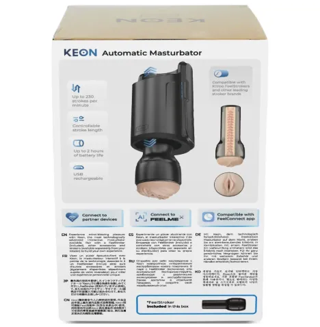 KIIROO - KEON WIFI COMBO MASTURBATEUR AUTOMATIQUE FEEL STROKER