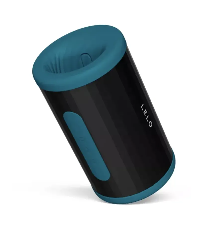 LELO - F2S DOUBLE SONIC MASTURBADOR MASCULINO CON DOBLE ESTIMULACIÓN SÓNICA VERDE AZULADO