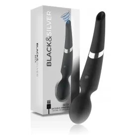 BLACKandSILVER - BECK WAND AND SUCTION CUP 2 IN 1 SILICONE