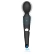 BLACKandSILVER - BECK BACCHETTA E VENTOSA 2 IN 1 IN SILICONE BLACKandSILVER - BECK BACCHETTA E VENTOSA 2 IN 1 IN SILICONE