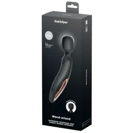 SATISFYER - WAND ERLAND VIBRIERENDES MASSAGER SCHWARZ