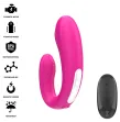 INTENSE - JANET DOUBLE STIMULATEUR ET VIBRATEUR EN U AVEC TÉLÉCOMMANDE ROSE INTENSE - JANET DOUBLE STIMULATEUR ET VIBRATEUR EN U AVEC TÉLÉCOMMANDE ROSE