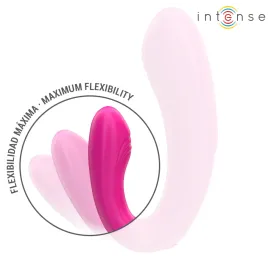 INTENSE - JANET DUAL STIMOLATORE E VIBRATORE A FORMA DI U CON TELECOMANDO ROSA