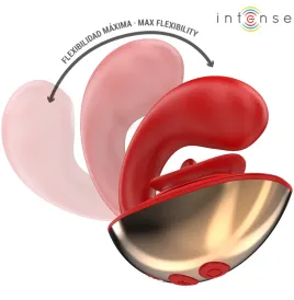 INTENSE - MARIAH VIBRATOR and STIMULATOR IN U-FORM 10 VIBRATIONEN ROT