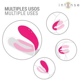 INTENSE - JULIA VIBRADOR and ESTIMULADOR DE PINZAS CONTROL REMOTO
