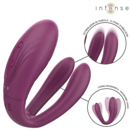 INTENSE - STIMOLATORE A MORSETTO CON VIBRAZIONE E TAPPING SANDRA CON TELECOMANDO