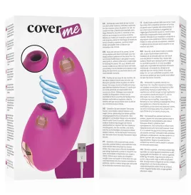 COVERME - CLITORAL SUCKER and POWERFUL G-SPOT RUSH VIBRATOR