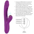 INTENSE - ATENEO RECHARGEABLE MULTIFUNCTION VIBRATOR 7 VIBRATIONS WITH OSCILLATING TONGUE AND PURPLE SUCTION INTENSE - ATENEO RECHARGEABLE MULTIFUNCTION VIBRATOR 7 VIBRATIONS WITH OSCILLATING TONGUE AND PURPLE SUCTION