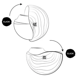 ROMP - SPIN CLITORAL SUCTION ANTITUDE WITH ROTATING OPENING AND CHIUSURE
