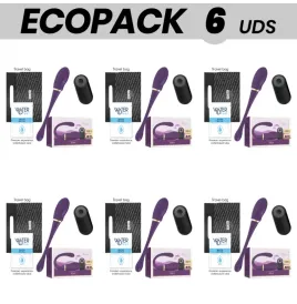 ECOPACK 6 UNIT - TREASURE MERLIN DOUBLE COUPLE VIBRATOR CONTROL REMOTO