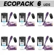 ECOPACK 6 UNITÉS - TREASURE MERLIN DOUBLE COUPLE VIBRATOR CONTROL REMOTO ECOPACK 6 UNITÉS - TREASURE MERLIN DOUBLE COUPLE VIBRATOR CONTROL REMOTO