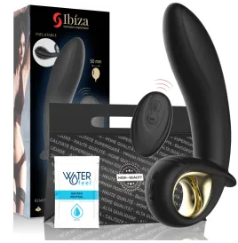 IBIZA - POWERFUL INFLATABLE ANAL-VAGINAL VIBRATOR REMOTE CONTROL