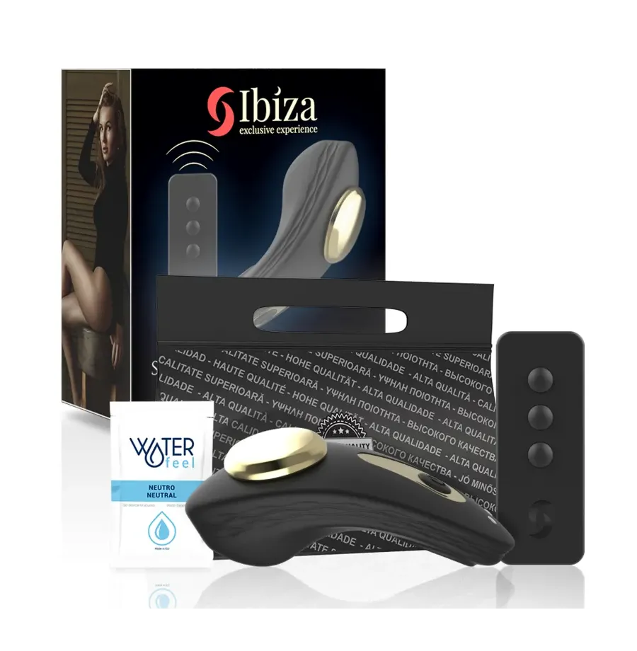 IBIZA - SILICONE PANTIE VIBRATOR REMOTE CONTROL