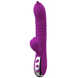 ARMONY - FAIRY MULTIFUNKTIONSVIBRATOR DOPPELZUNGE VIOLETTER WRMEEFFEKT