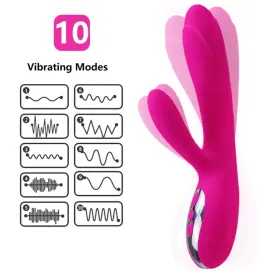 ARMONY - FLEXIBLER VIBRATOR and STIMULATOR MIT FUCHSIA-WRMEEFFEKT