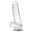 X RAY - HARNESS CLEAR COCK WITH BALLS 18.5 CM -O- 3.8 CM