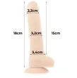 COCK MILLER - HARNESS SILICONE DENSITY ARTICULABLE COCKSIL 18 CM COCK MILLER - HARNESS SILICONE DENSITY ARTICULABLE COCKSIL 18 CM