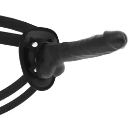 COCK MILLER - IMBRACATURA COCKSIL ARTICOLABILE DENSIT SILICONE NERO 18 CM