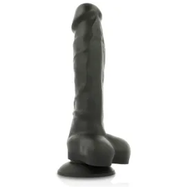 COCK MILLER - HARNESS SILICONE DENSITY ARTICULABLE COCKSIL BLACK 18 CM