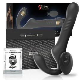 IBIZA - VIBRATORE SENZA CINGHIA CON TELECOMANDO UP and DOWN