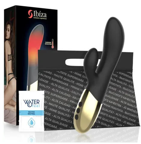 IBIZA - VIBRATEUR CHAUFFANT LAPIN