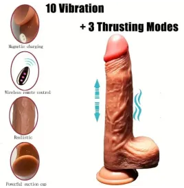 ARMONY - GODE RÉALISTE VIBRANT RECHARGEABLE