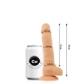 COCK MILLER - DILDO REALISTIC SILICONE DENSITY ARTICULABLE FLESH 18 CM